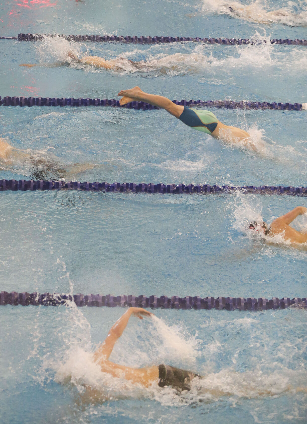 Class 5A Boys State Swim Meet Finals